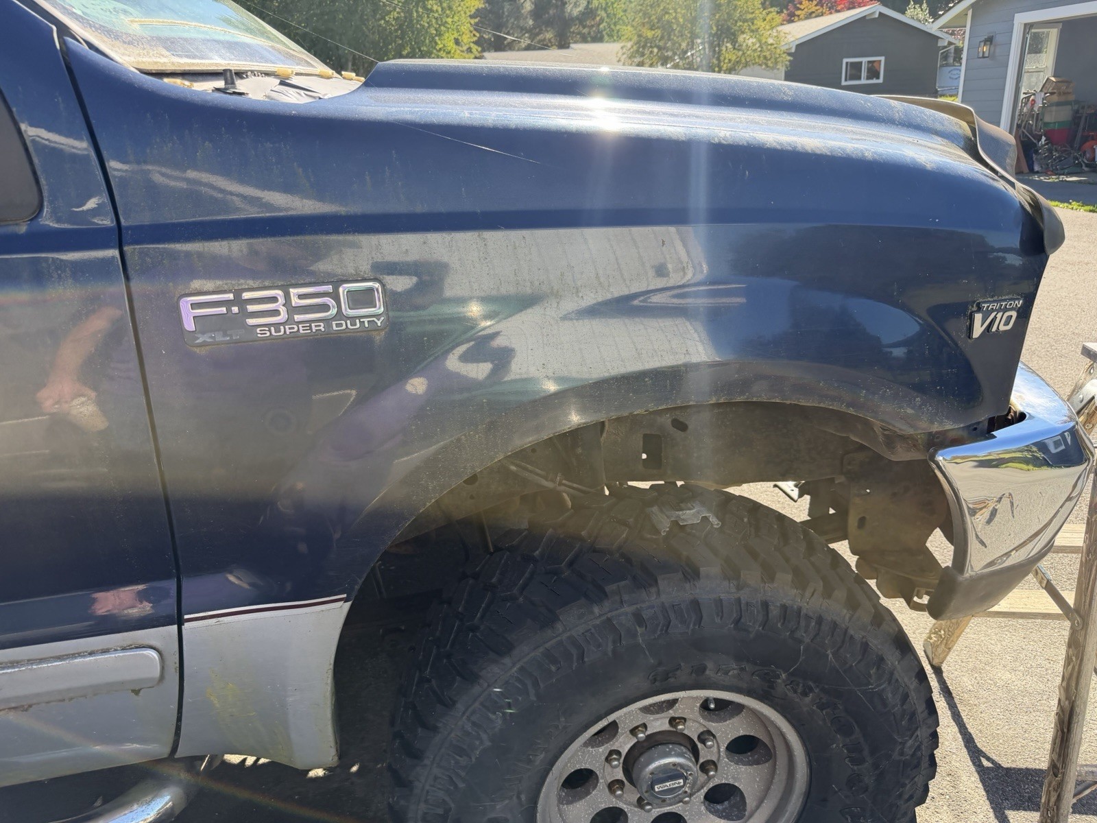 1999-2007 Ford F250 F350 Super Duty OEM RH Passenger Front Fender F81Z-16005-AA