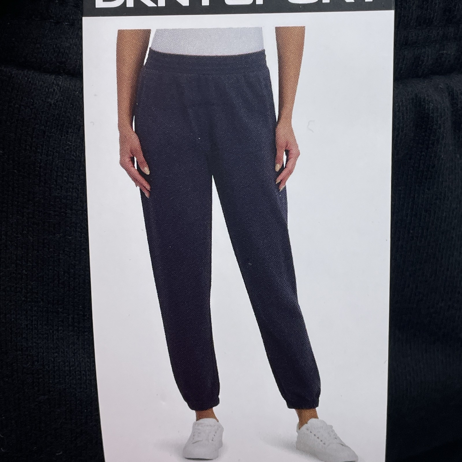DKNY Sport Women\'s S Activewear Pants Black a2160