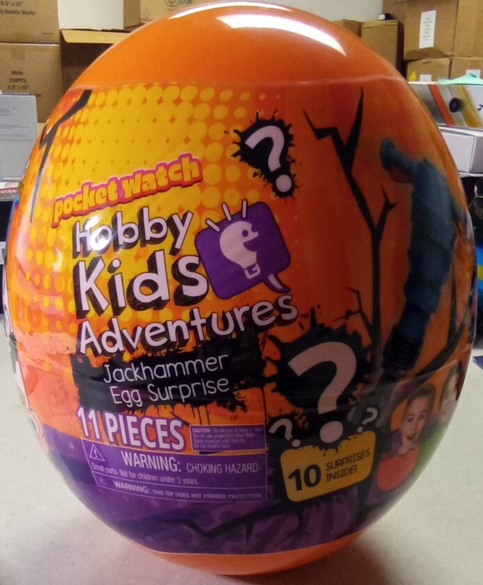 Just Play Pocket Watch Hobby Kids Adventures Jackhammer Egg Surprise 11 Pieces Just Play Pocket Watch Hobby Kids Adventures Jackhammer Egg Surprise 11 Pieces
