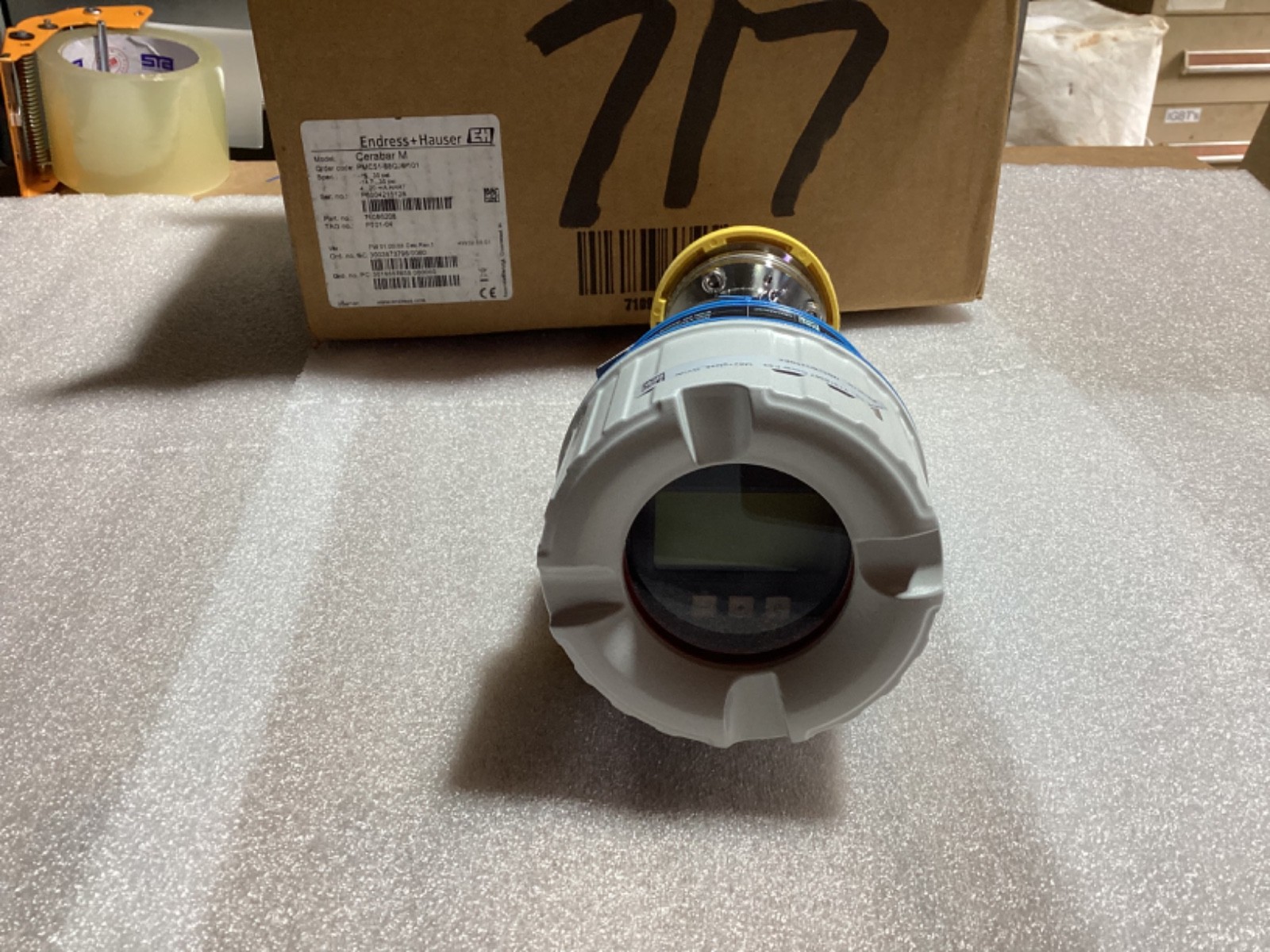 Endress+Hauser Cerabar M PMC51-68QJ6/101 Digital Pressure Transmitter