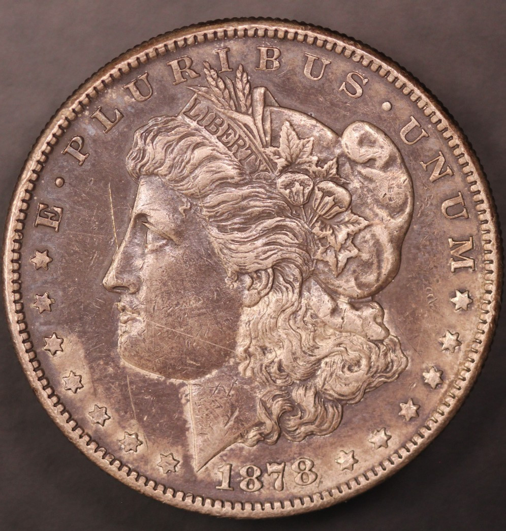 1878 S  MORGAN SILVER DOLLAR | FRESH FROM AN OLD COLLECTION | LOT BB-2057