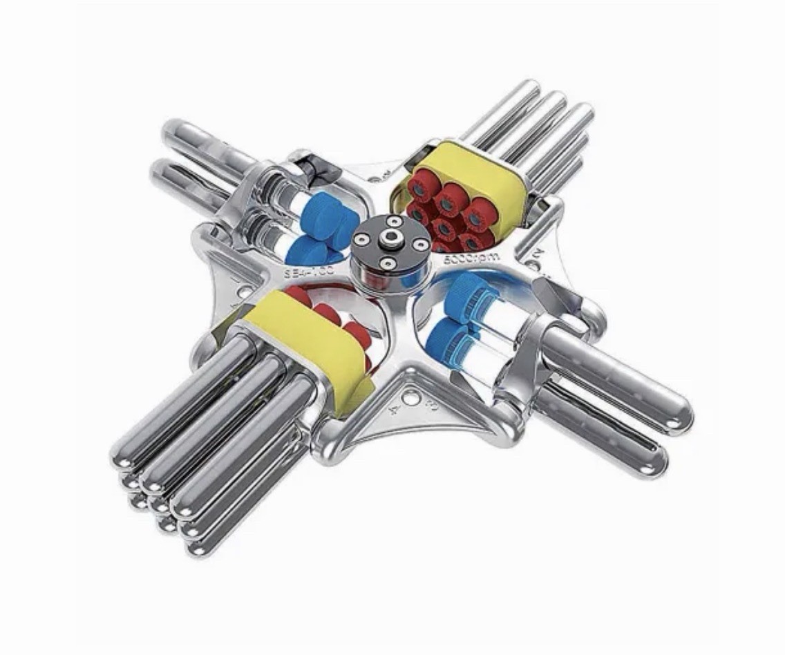 NEW Globe Scientific GCC-MP-Swing Swing-Out Rotor for use with GCC-MP Series