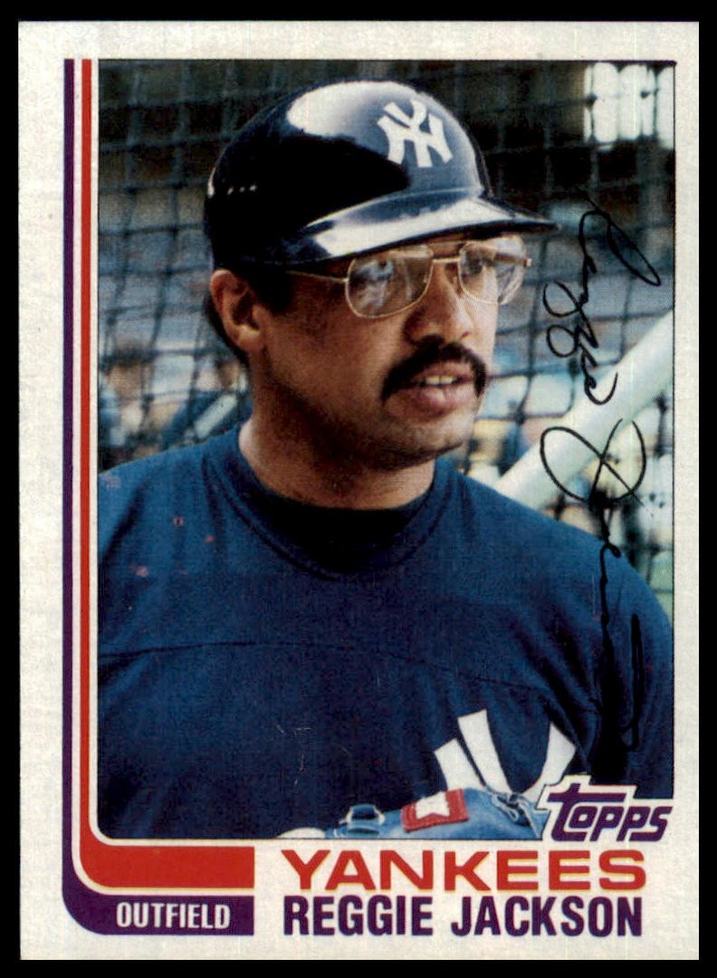 1982 Topps Reggie Jackson #300 NrMint-Mint Combine Shipping