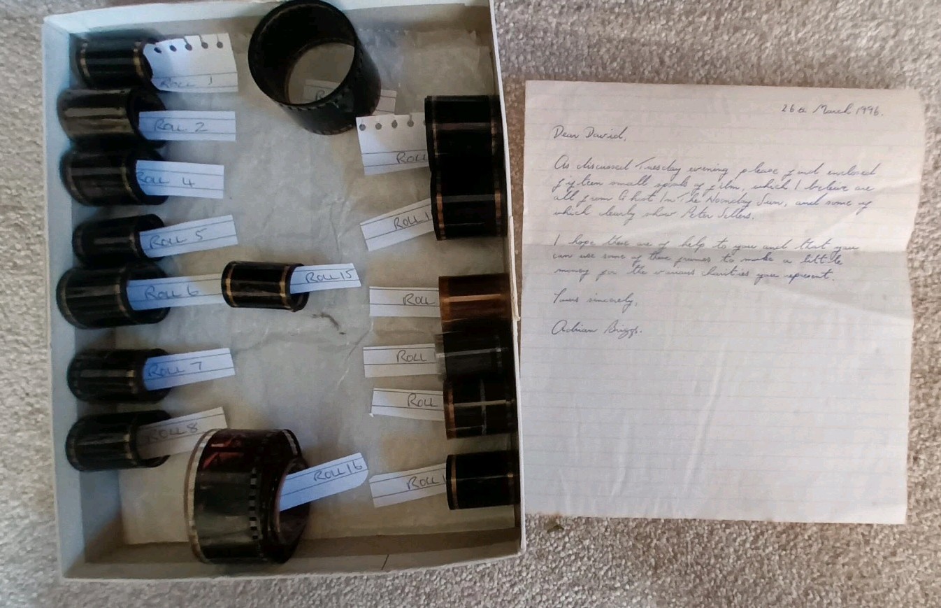Peter Sellers Ghost in the Noonday Sun 1973 Original 35mm Film Production...