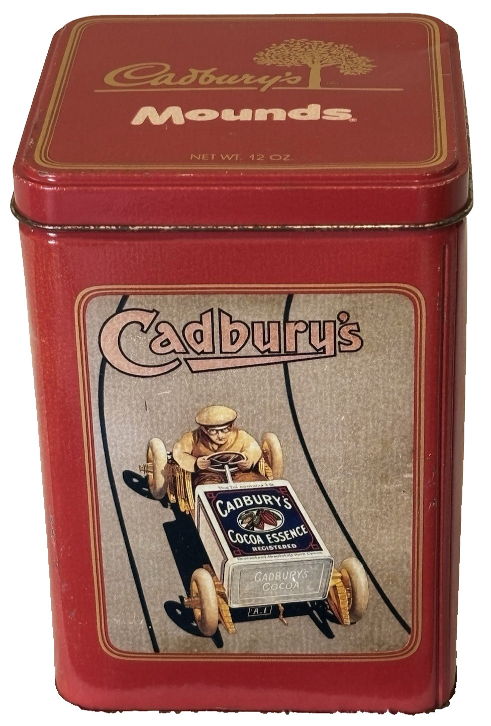 VTG 1990’s Cadbury-Mounds Derby-Quality Limited Edition-Collector\'s-Candy Tin
