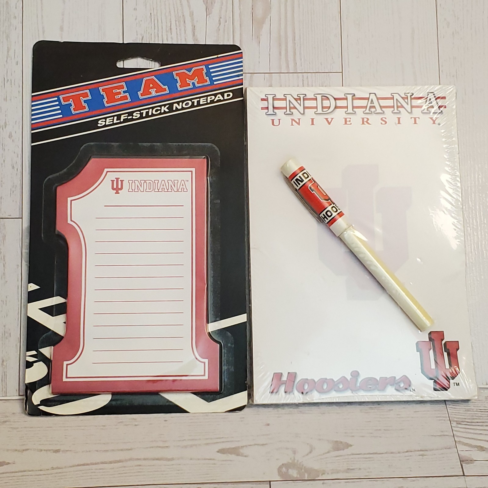 Vintage Indiana University IU Hoosiers Notepad Memo Pen Westrick NOS Sealed Vintage Indiana University IU Hoosiers Notepad Memo Pen Westrick NOS Sealed