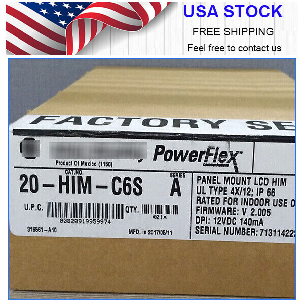 NEW 20-HIM-C6S, Panel Mount LCD Motor Control Keypad Drive 