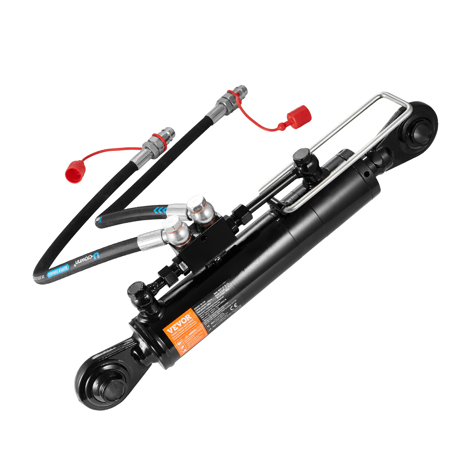 Uimoso Hydraulic Top Link Cat.2-2 with Locking Block, Adjustable 19 11/16”-28”
