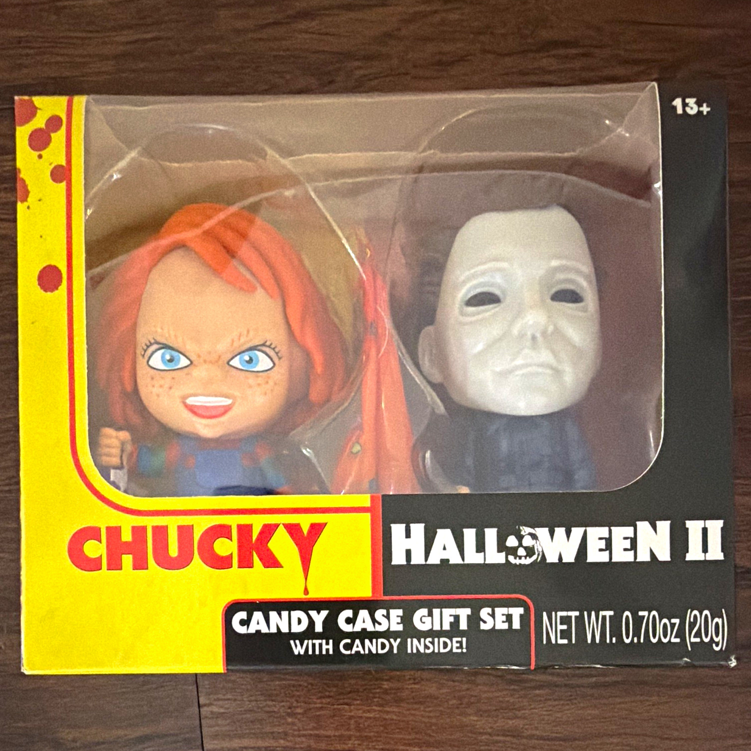 Chucky & Halloween II Michael Myers Candy Case Gift Set Horror Collectible New