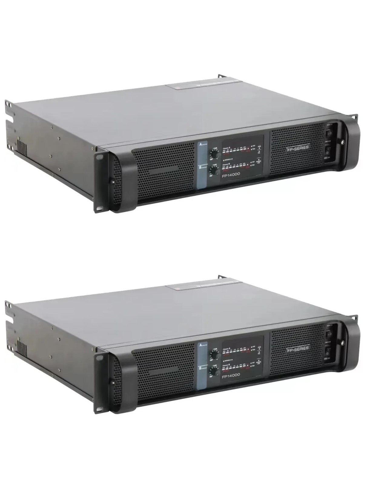 (2) New Turbo-Series FP14000 2 ch Power Amp 14,000 watts  Ships From USA