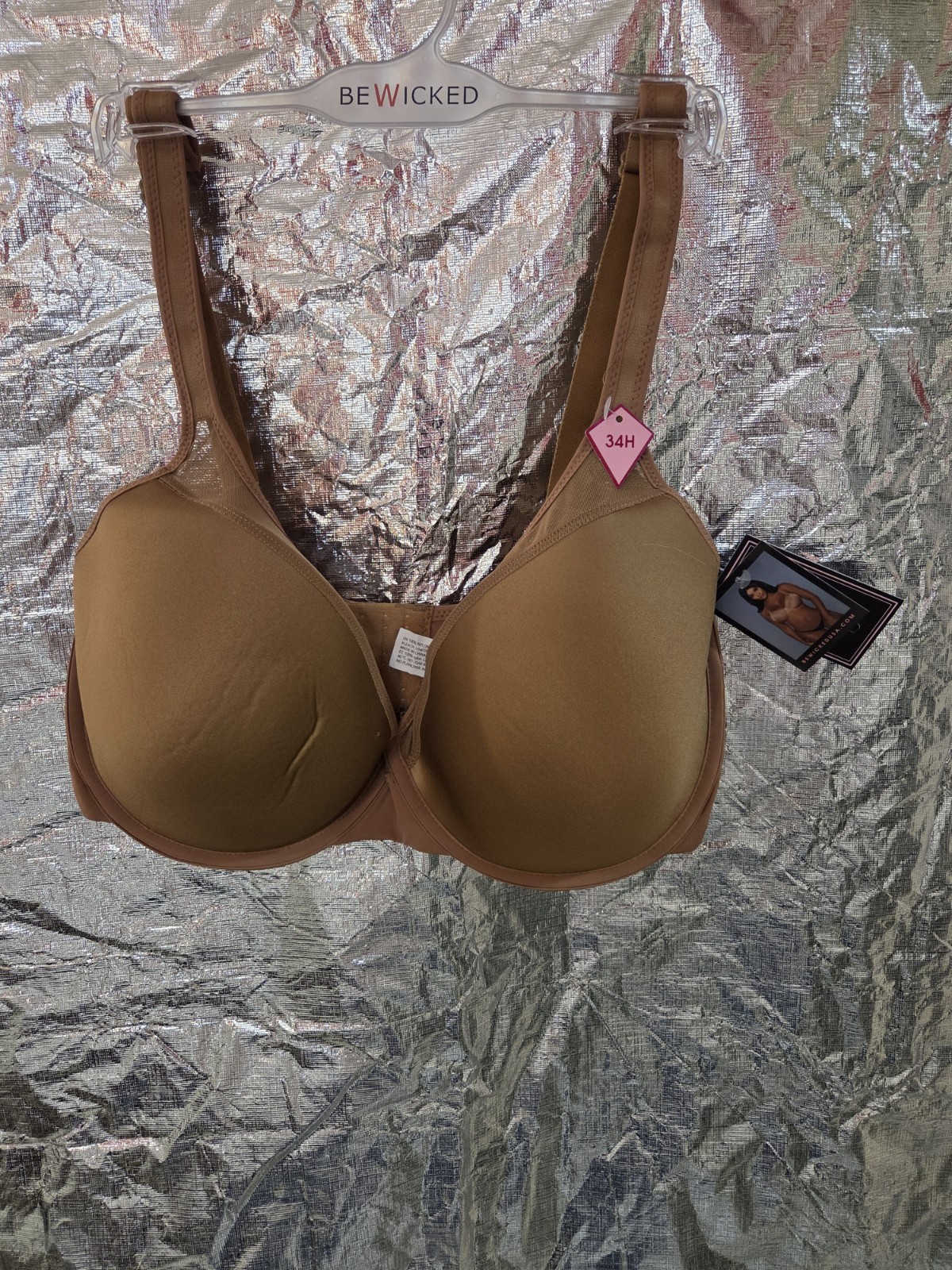 NWT Be Wicked 34H Seamless Bra Cocoa Style 2215 Molded Cup Underwire NWT Be Wicked 34H Seamless Bra Cocoa Style 2215 Molded Cup Underwire