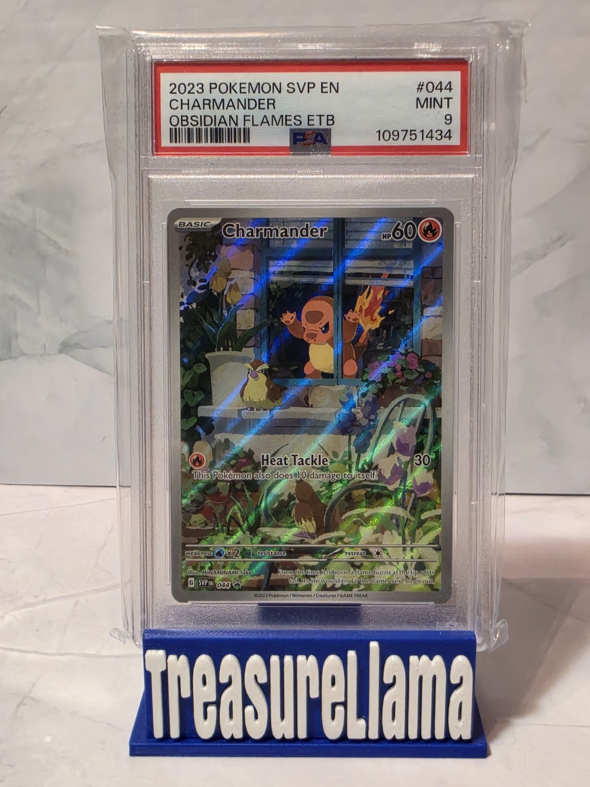 2023 POKEMON SVP EN-SV BLACK STAR PROMO #044 CHARMANDER PSA 9 2023 POKEMON SVP EN-SV BLACK STAR PROMO #044 CHARMANDER PSA 9
