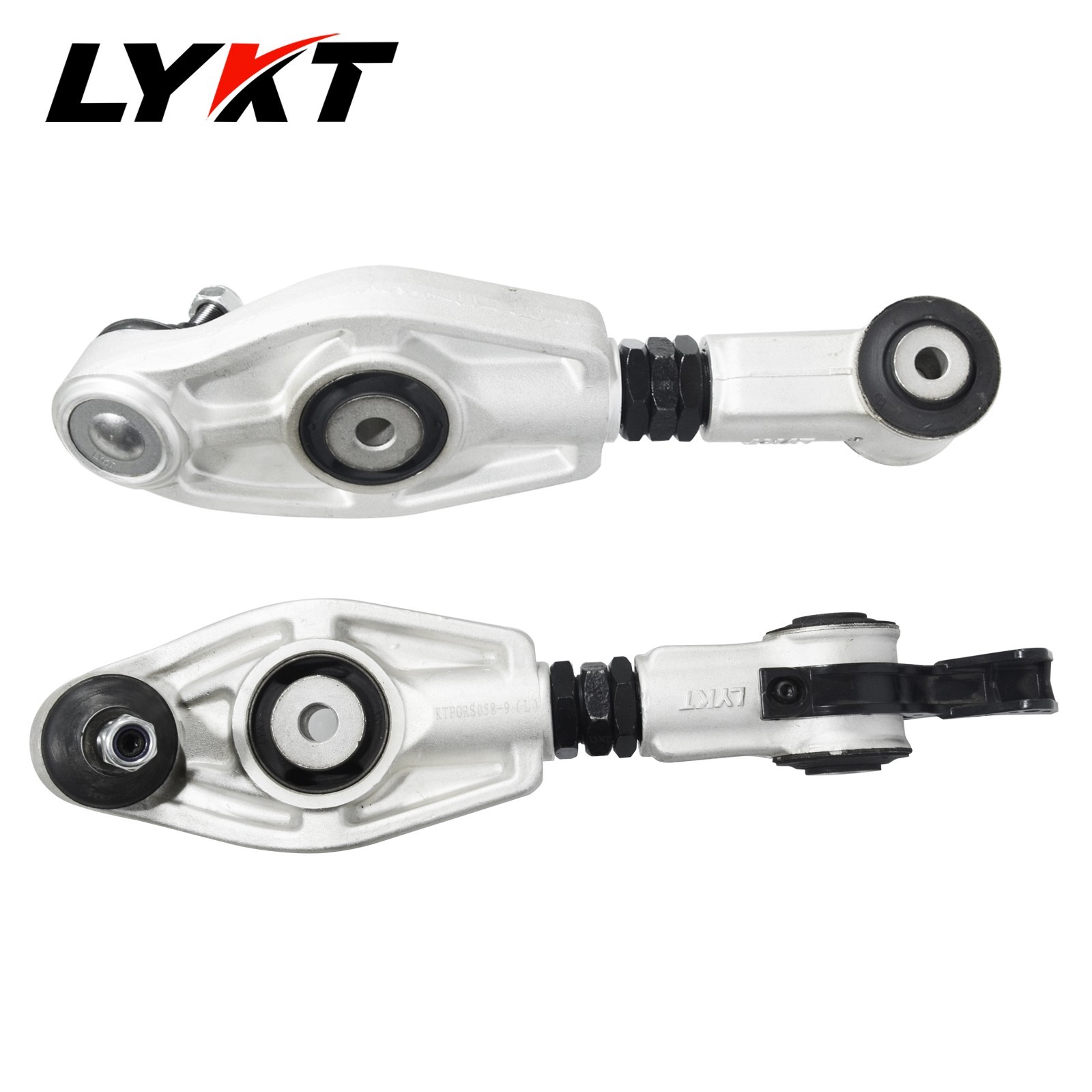 LYKT 2pcs Rear Adjustable Camber Control Kit for Porsche 911、Boxster、Cayman