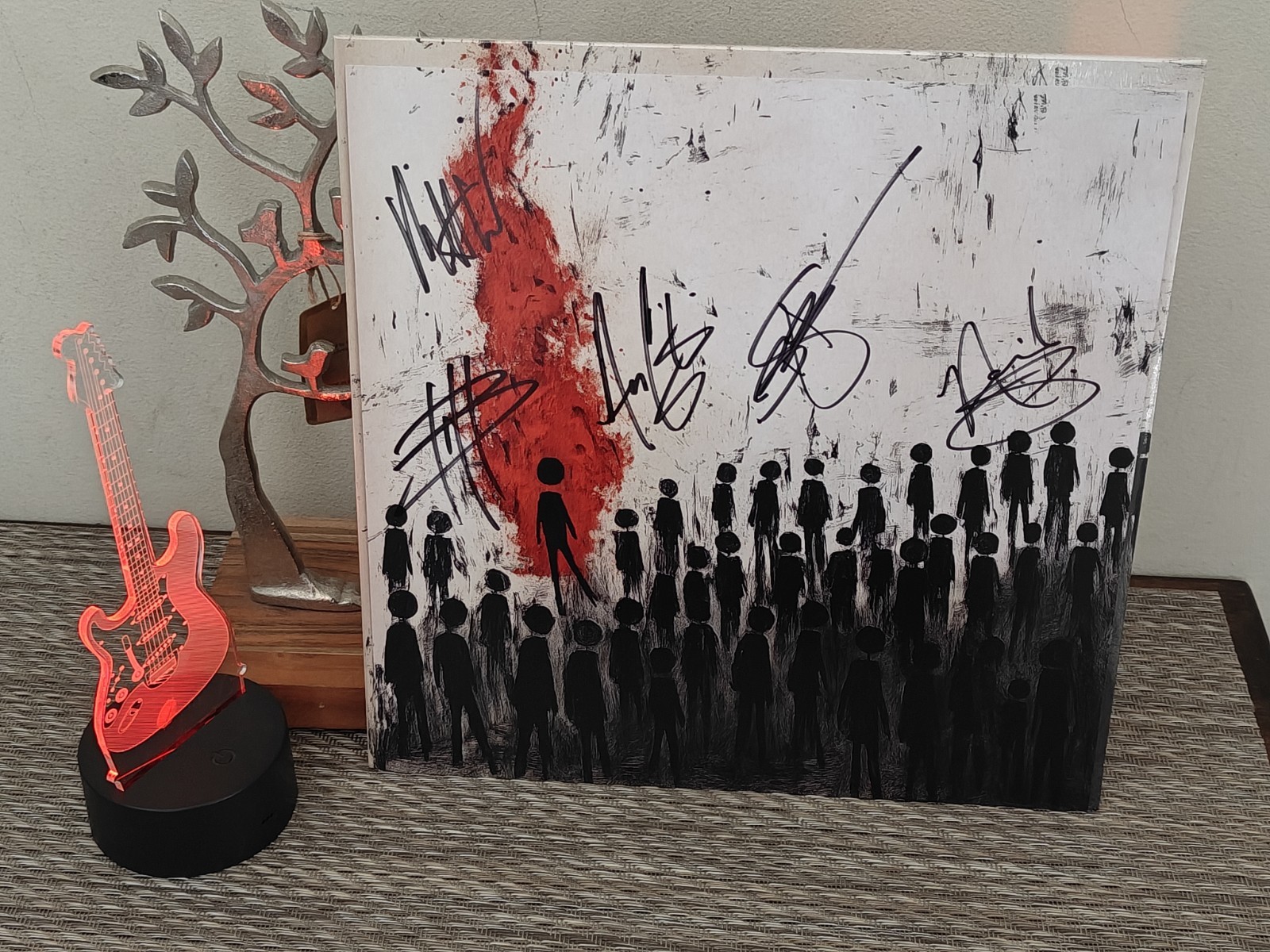 Three Days Grace Alienation Signed Vinyl Exclusive 2025 Band Signed 