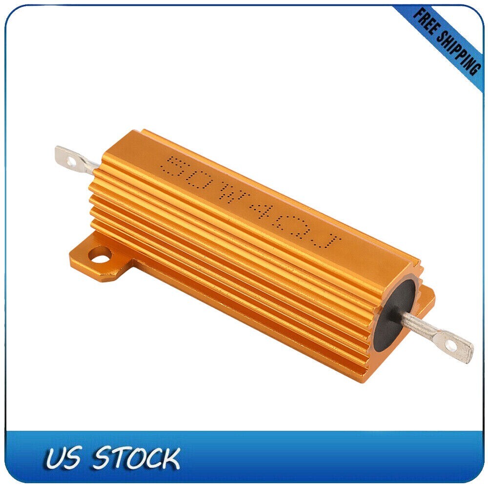 12 volt to 6 volt voltage step down resistor, 12-6 vintage car volt drop reducer