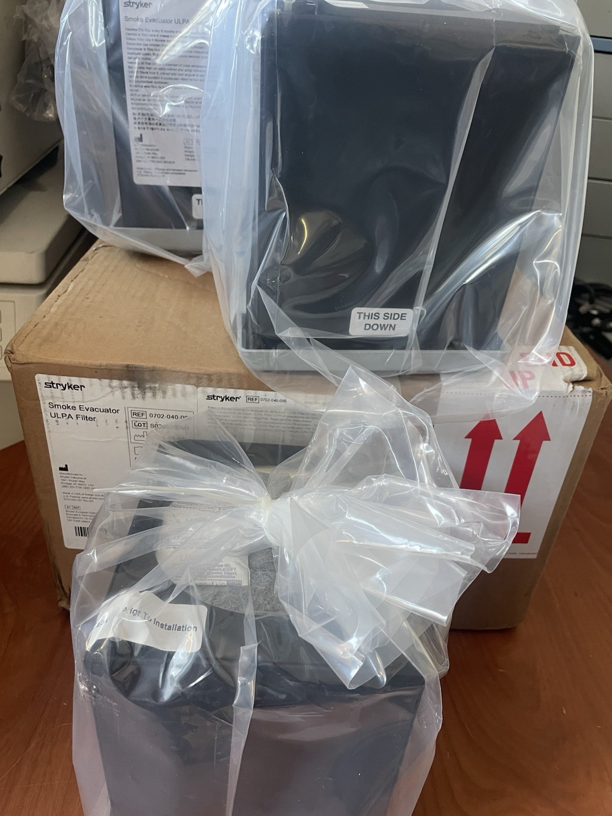 Stryker 0702-040-000 Smoke Evacuator ULPA Filter, Brand New, Lot Of 4 Stryker 0702-040-000 Smoke Evacuator ULPA Filter, Brand New, Lot Of 4