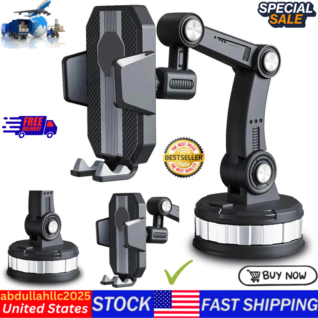 Universal Car Truck Mount Phone Holder Stand Dashboard/Windshield For Cell Phone