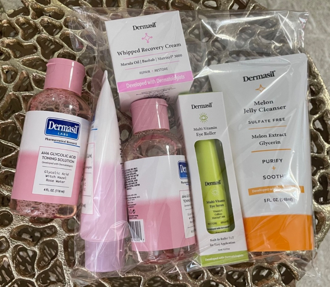 VIRAL Dollar Tree Haul 6 Pieces Dermasil NEW