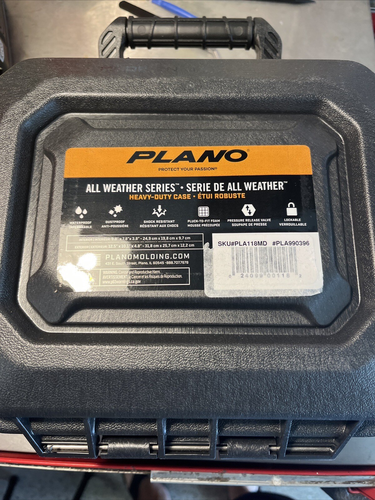 Plano Pistol Case Double - Lockable - PLA118MD -All Weather - NEW Plano Pistol Case Double - Lockable - PLA118MD -All Weather - NEW