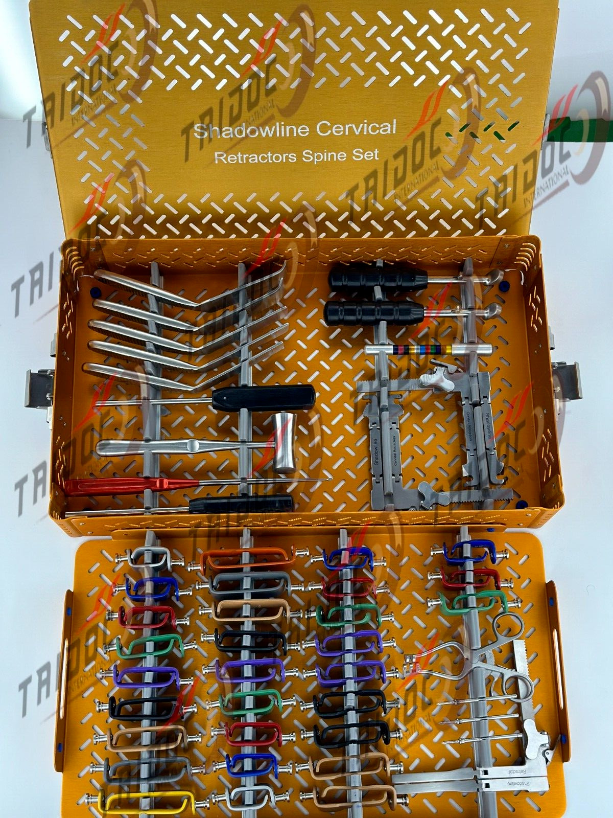 Shadow Line Cervical Retractor System Spine Instruments Set 80 Pcs Complete Set