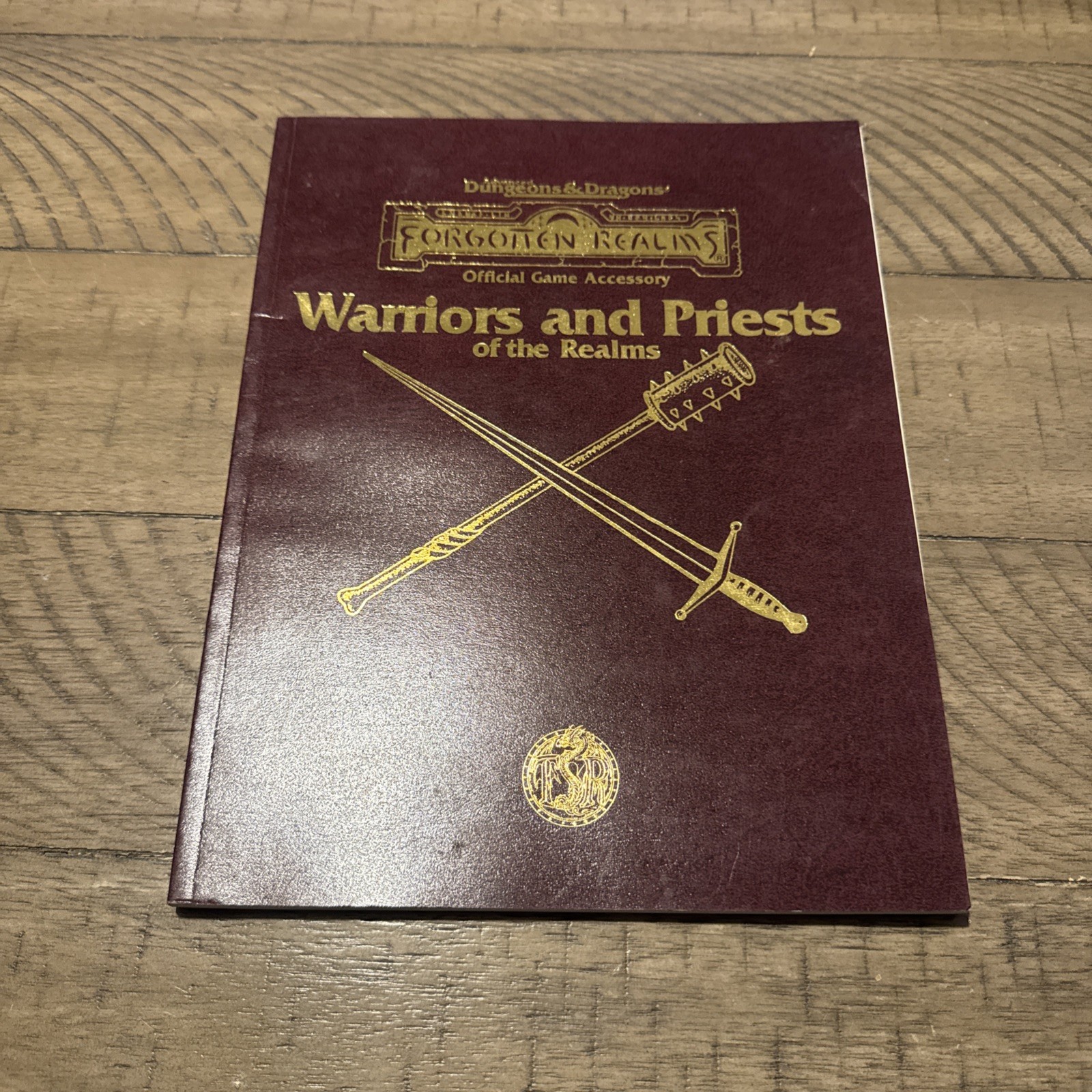 Advanced Dungeons & Dragons AD&D Warriors and Priests of the Realms Game Book Advanced Dungeons & Dragons AD&D Warriors and Priests of the Realms Game Book