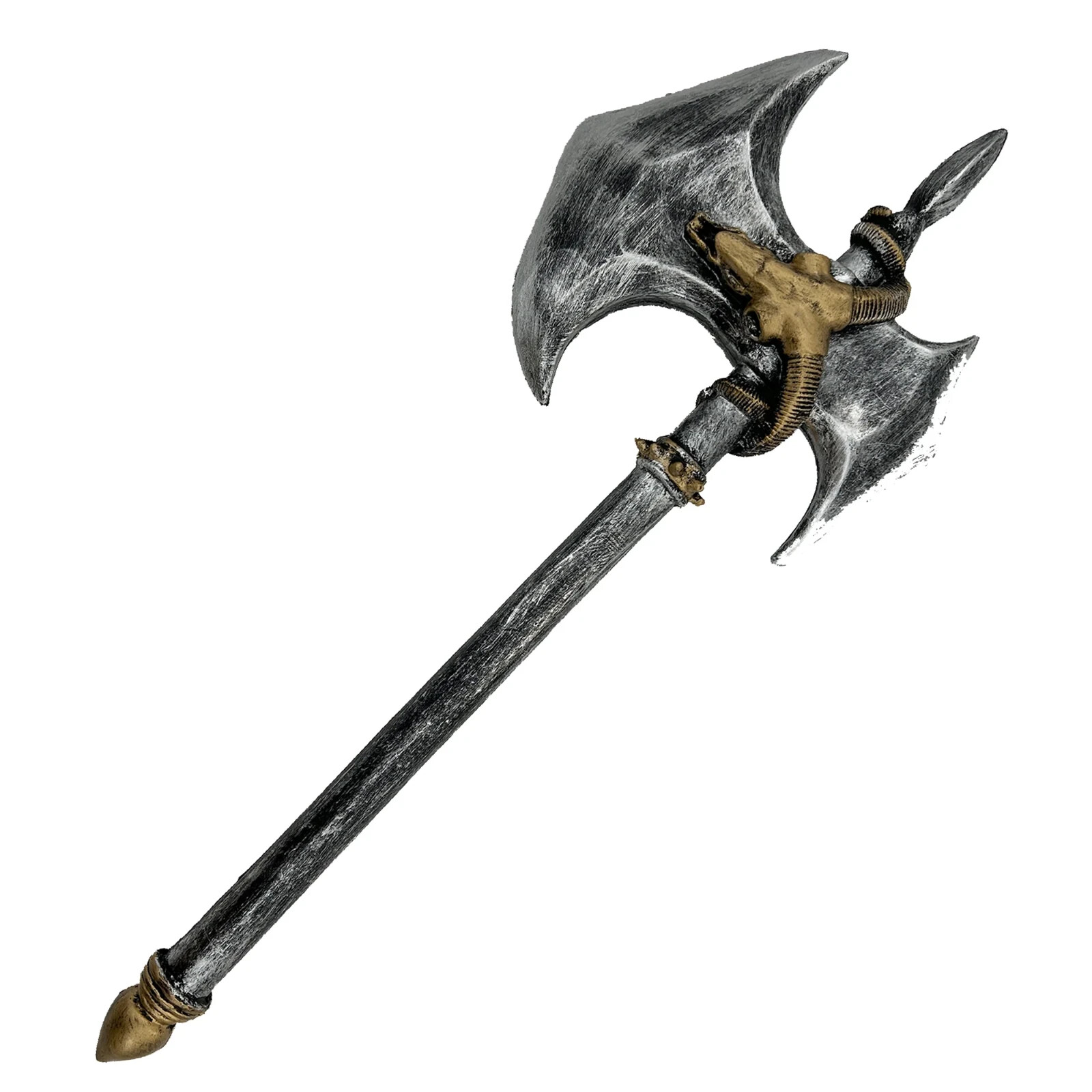 WOW Orc Inspired Double Headed Foam Battle Axe - A Fantasy Weapon Reborn