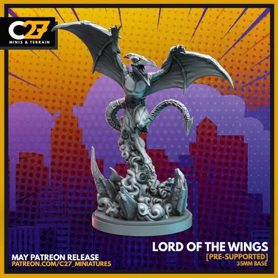 Sauron Sculpture Statue Model Kit  Lord of the Rings Unpainted/Unassembled
