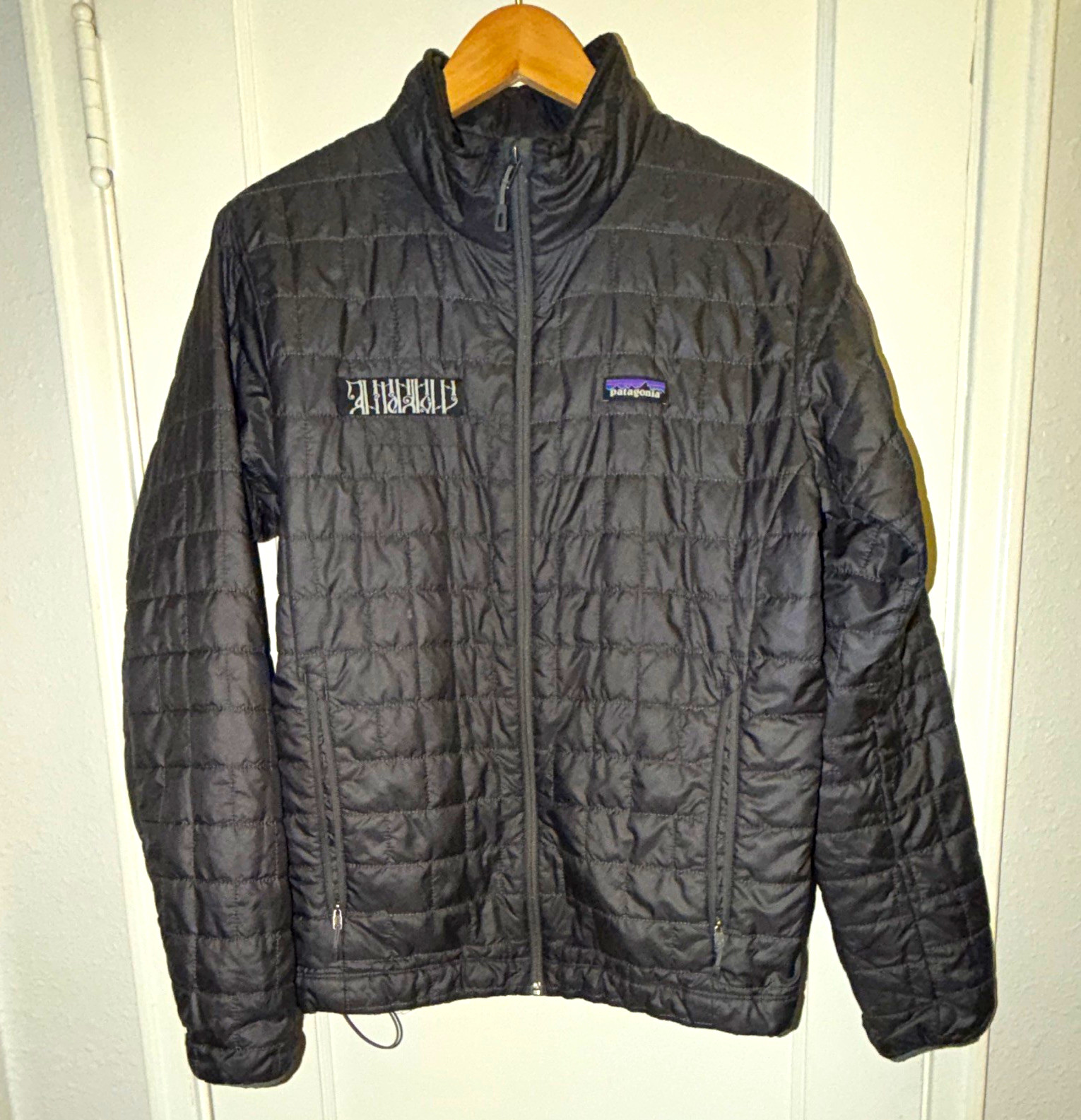 Patagonia Men\'s Insulated Full Zip Puffer Jacket Gray Size M Patagonia Men\'s Insulated Full Zip Puffer Jacket Gray Size M