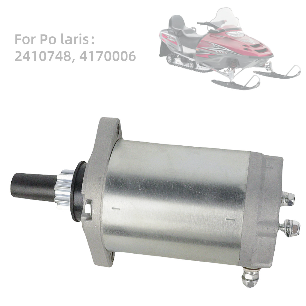 1996-2000 Classic Touring 2410748 4170006 Starter Motor For Polaris Snowmobile