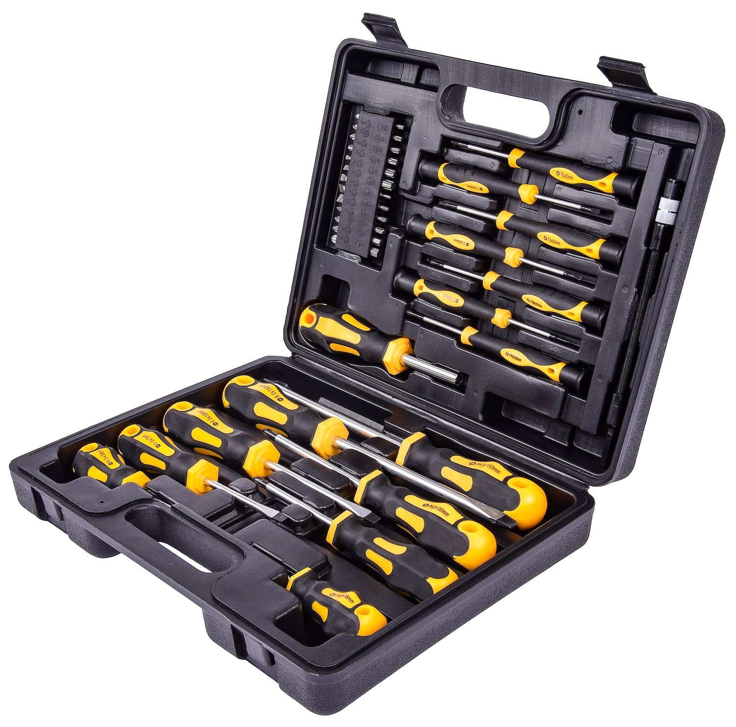 JEGS 42-Piece Magnetic Screwdriver Set