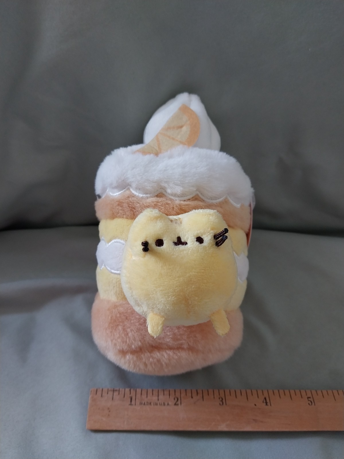Pusheen Sweets: Lemon Cake. NWT 6 inch. 2024 Pusheen Label exclusive