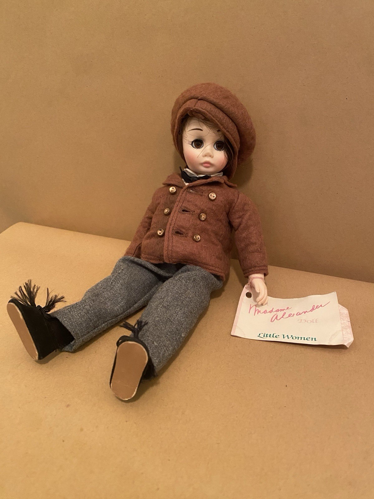 Vintage Madame Alexander Little Women Doll Tagged Outfit Needs Restringing 12”