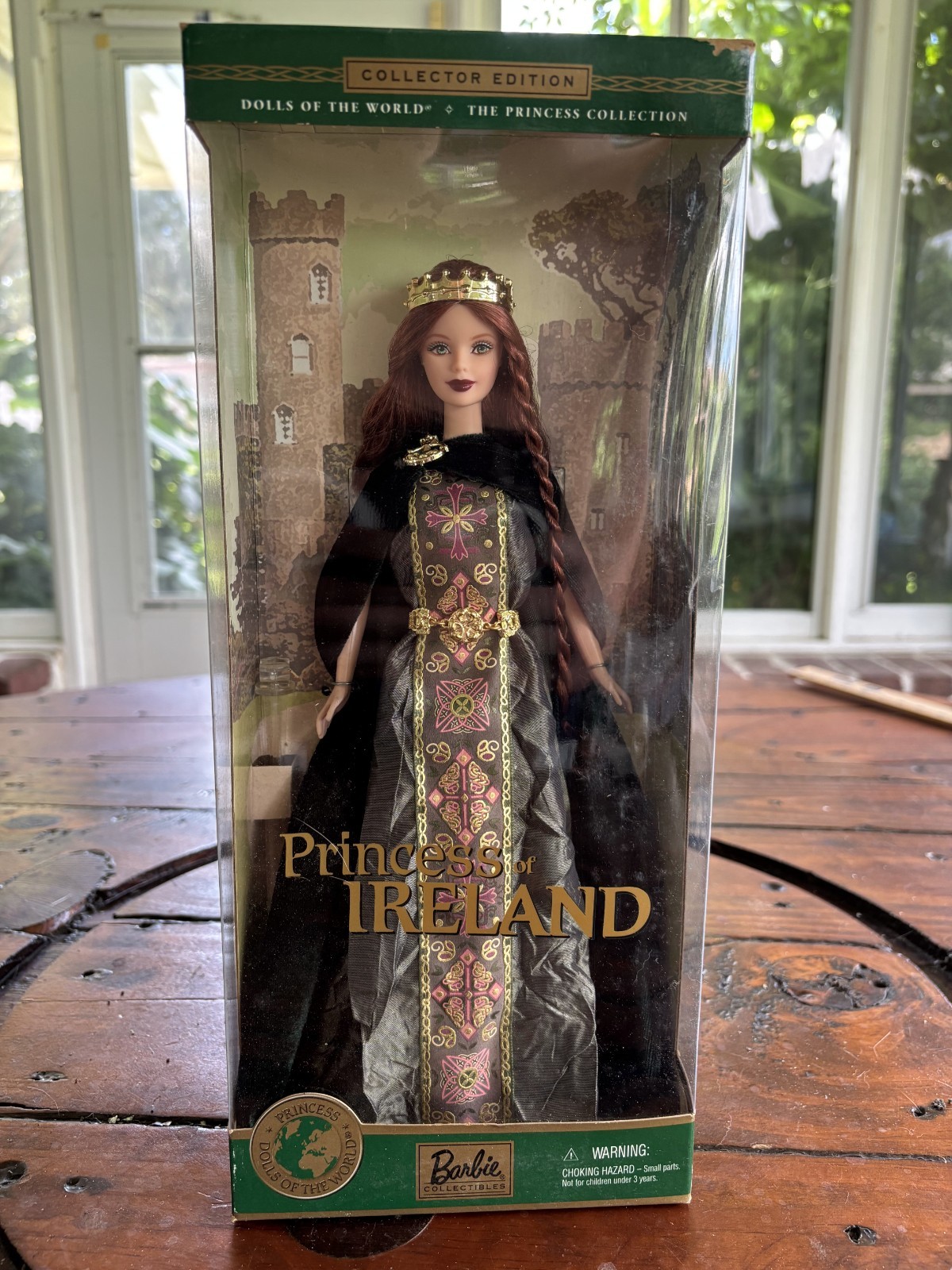 Barbie Princess of Ireland Doll of the World 2001 Collector Edition Mattel 53367