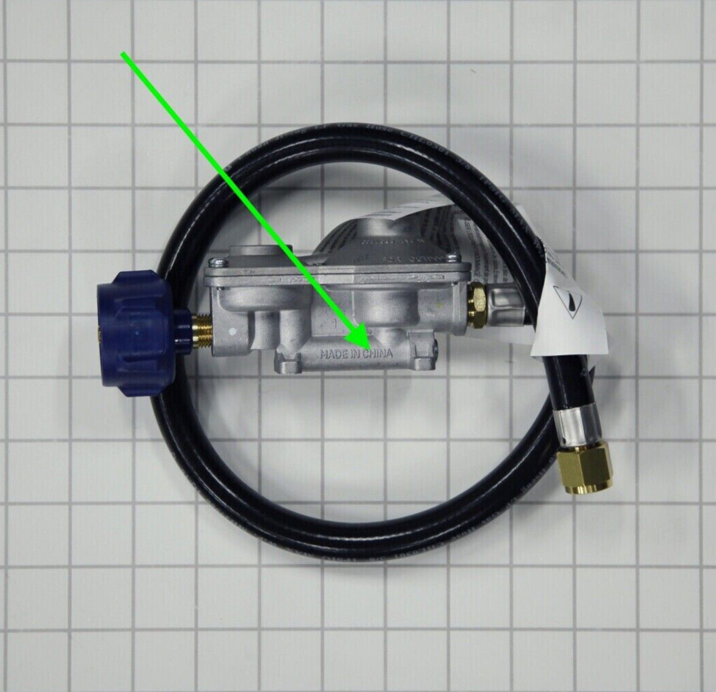 Wolf OG30-LP OG36-LP OG42-LP OG54-LP Regulator + Hose | Liquid Propane | Genuine