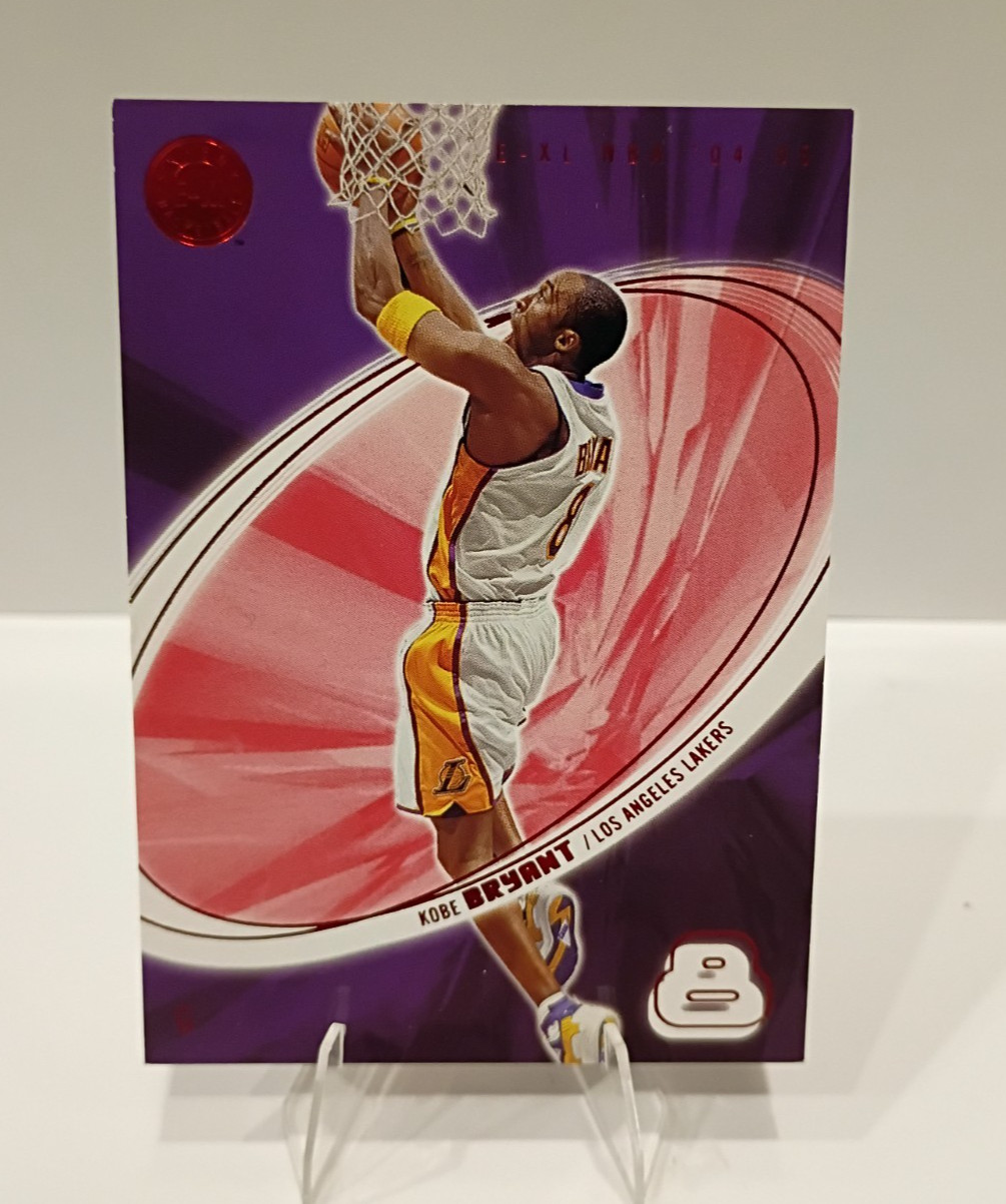 KOBE BRYANT 2004-05 SKYBOX E-XL #2 ESSENTIAL CREDENTIALS FUTURE 85/106 LAKERS KOBE BRYANT 2004-05 SKYBOX E-XL #2 ESSENTIAL CREDENTIALS FUTURE 85/106 LAKERS