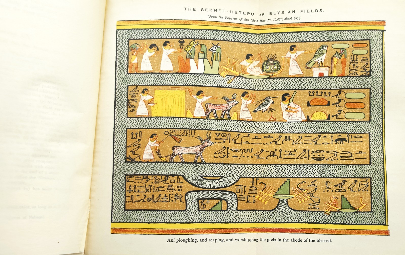 E A Wallis Budge Book of the Dead 1898 1st Edition 21 Plates Egyptology