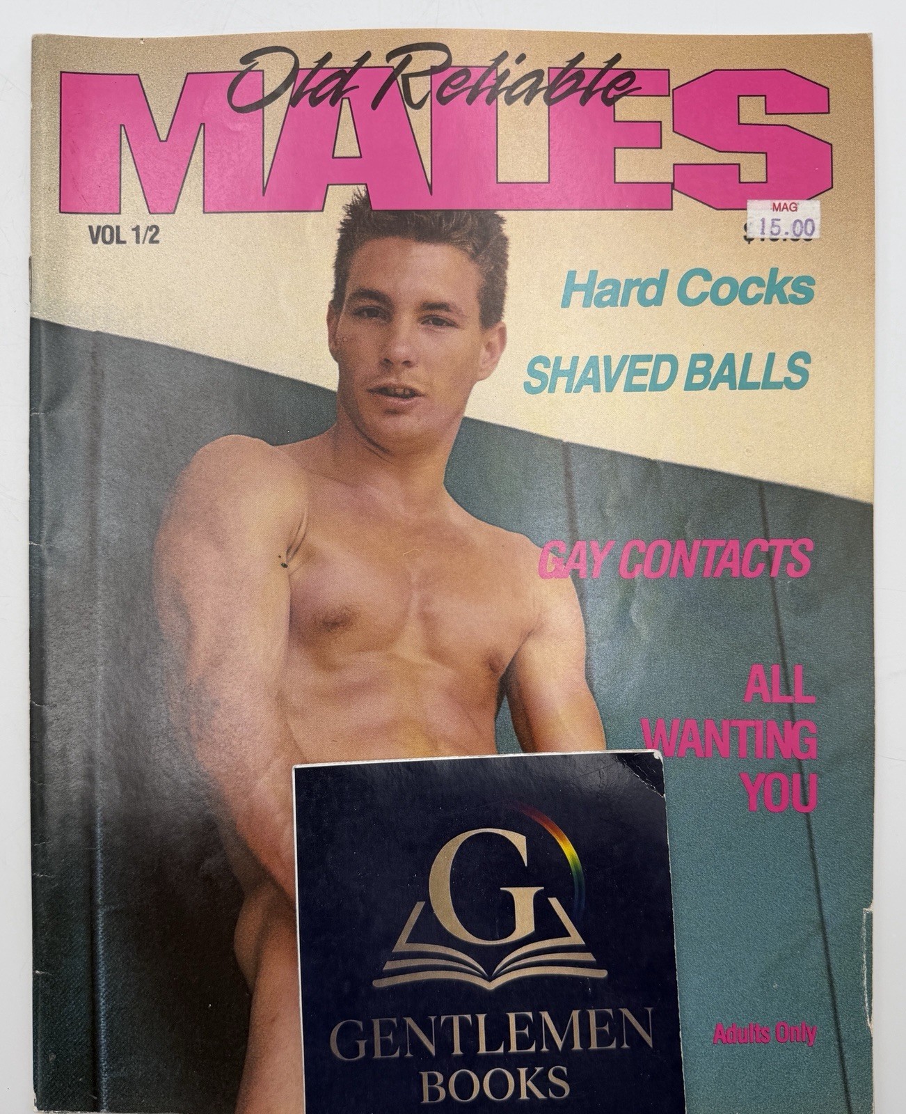 OLD RELIABLE MALES Vol 1 2 1994 DAVID HURLES Grecian Guild Vintage Gay RARE HTF