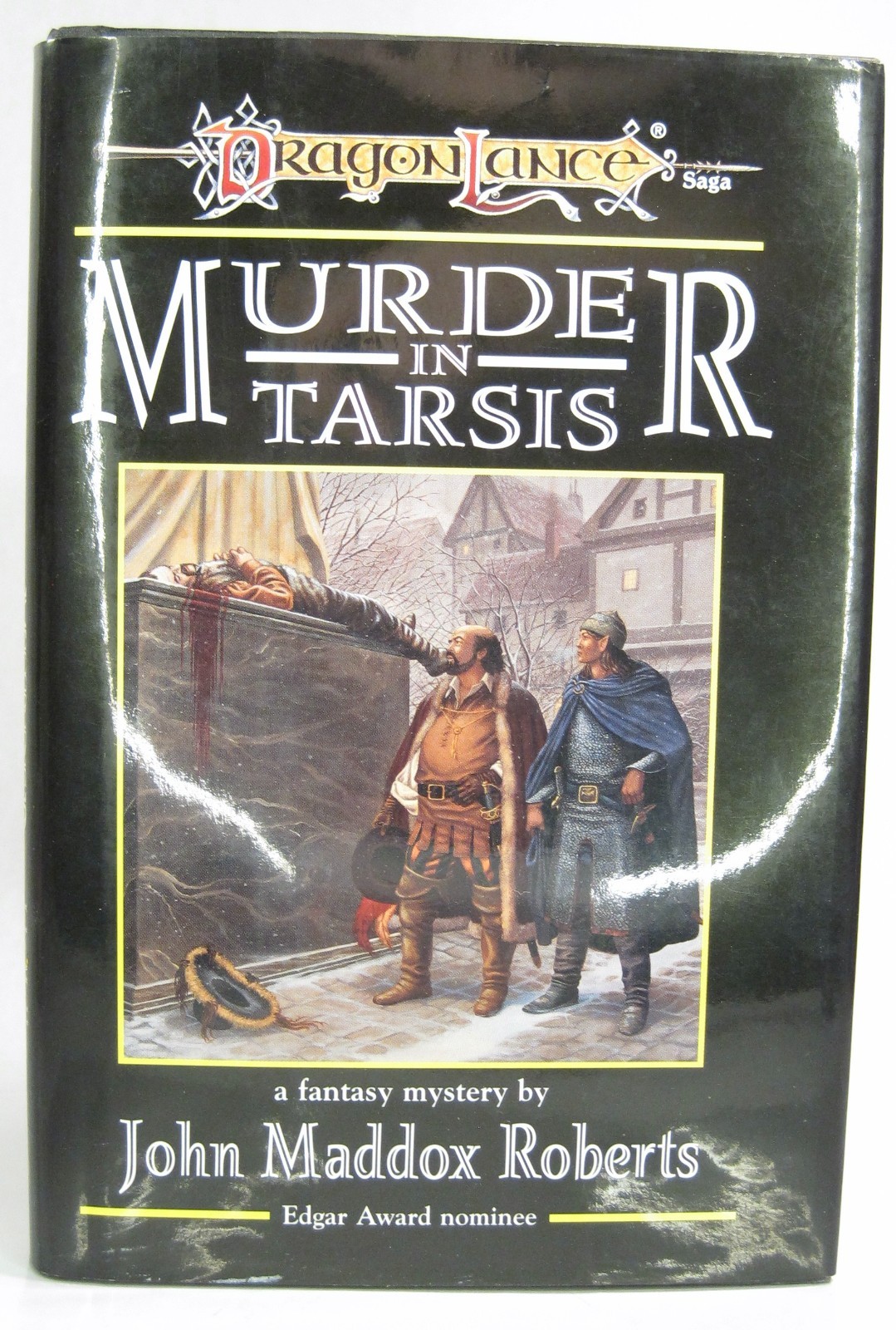 TSR Vintage 1996 Dragonlance Saga Murder in Tarsis Hardcover First Edition