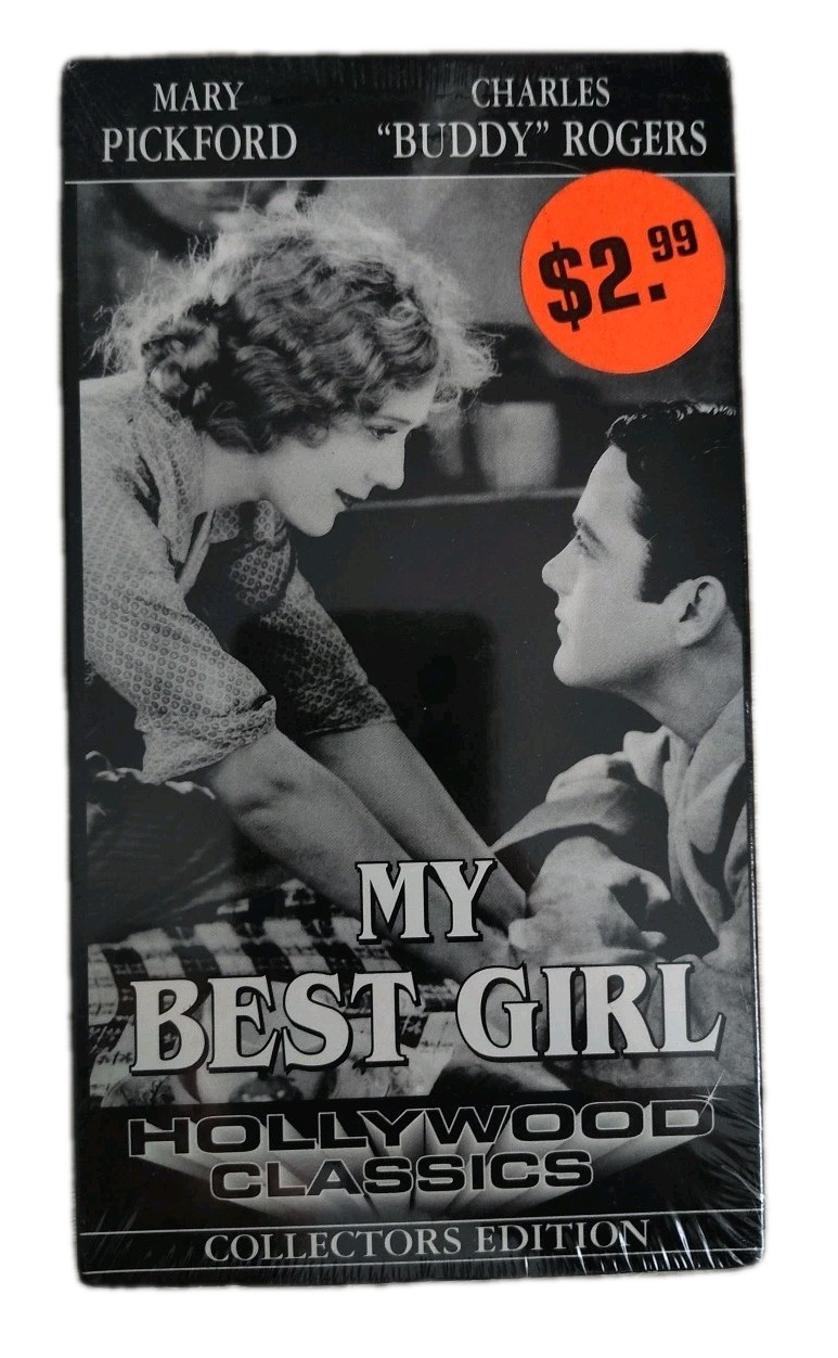 My Best Girl (VHS) Rare 1996 Hollywood Classics Mary Pickford Charles Rodgers My Best Girl (VHS) Rare 1996 Hollywood Classics Mary Pickford Charles Rodgers