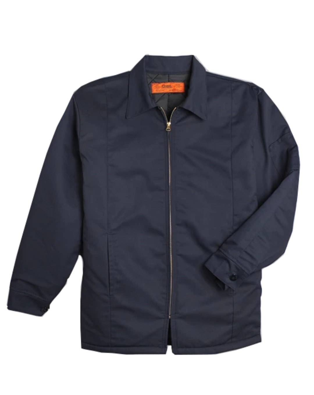 New Cintas Lined  Insulated Full Zip Service Workwear Jacket Navy Blue 2XL REG