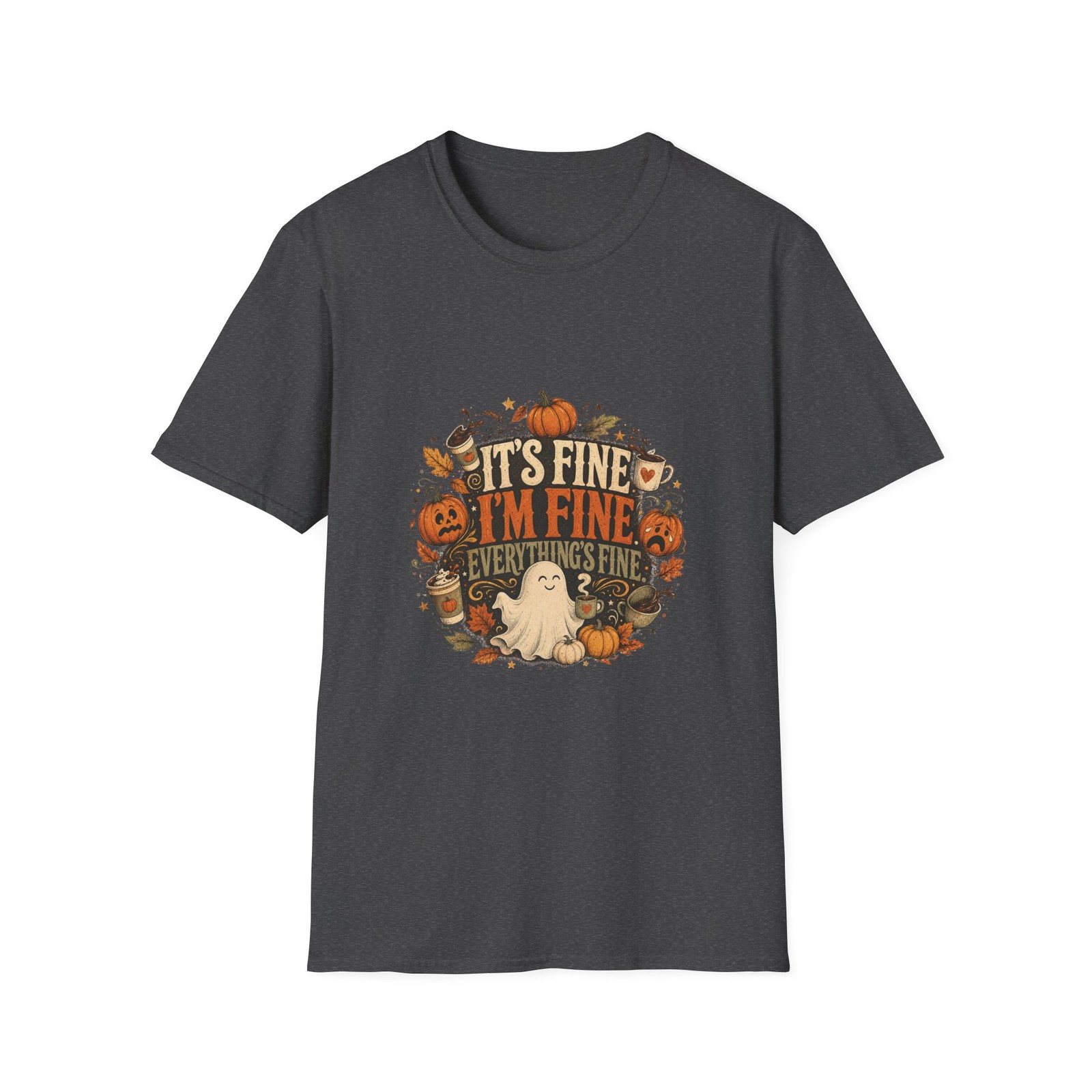 It\'s Fine I\'m Fine Everything\'s Fine Shirt Funny Sarcastic Graphic Tee Women It\'s Fine I\'m Fine Everything\'s Fine Shirt Funny Sarcastic Graphic Tee Women