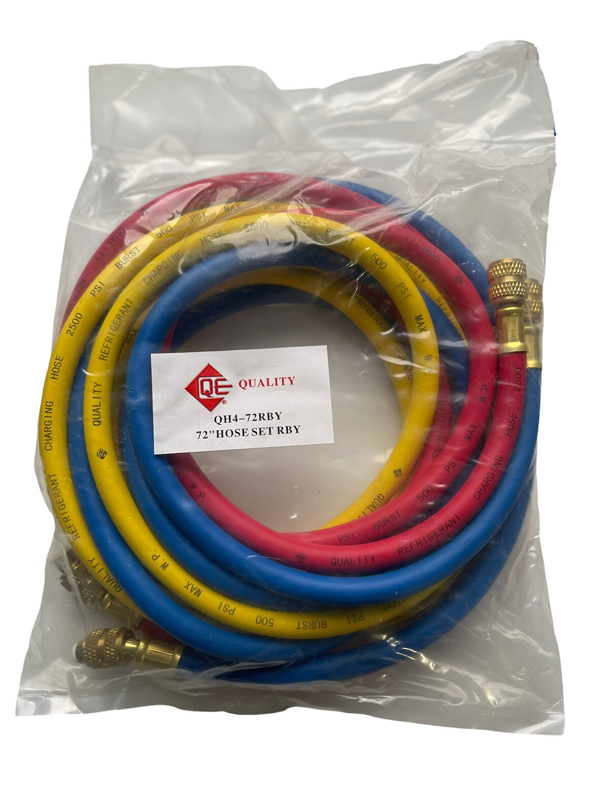 Manifold Gauge Set HVAC AC Refrigeration Charging Hoses,72