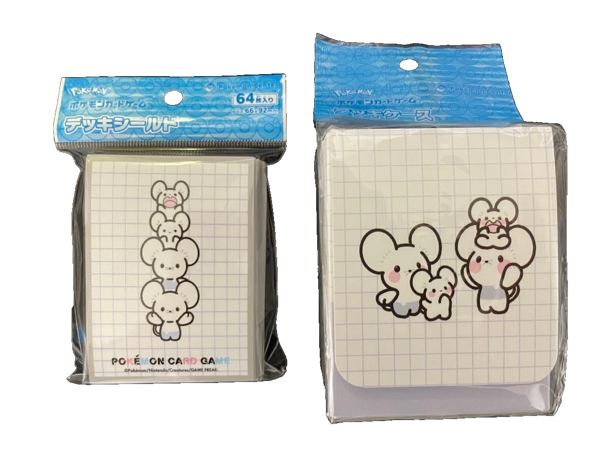 Pokemon Center Deck shield & Deck Case Sleeves Maushold