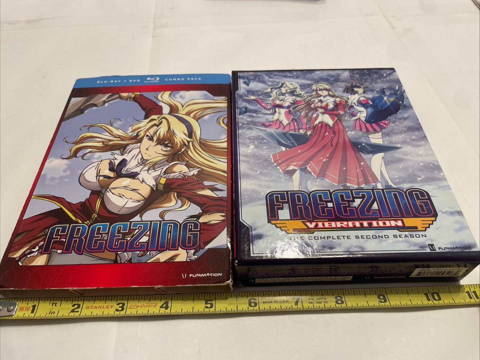 Freezing Vibration The Complete Series Seasons 1 & 2 Bluray Limited Ed Box Sets Freezing Vibration The Complete Series Seasons 1 & 2 Bluray Limited Ed Box Sets