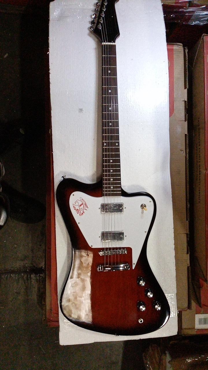 Secondhand Black-Brown Gloss Electric Guitar HH, Secondhand Black-Brown Gloss Electric Guitar HH,