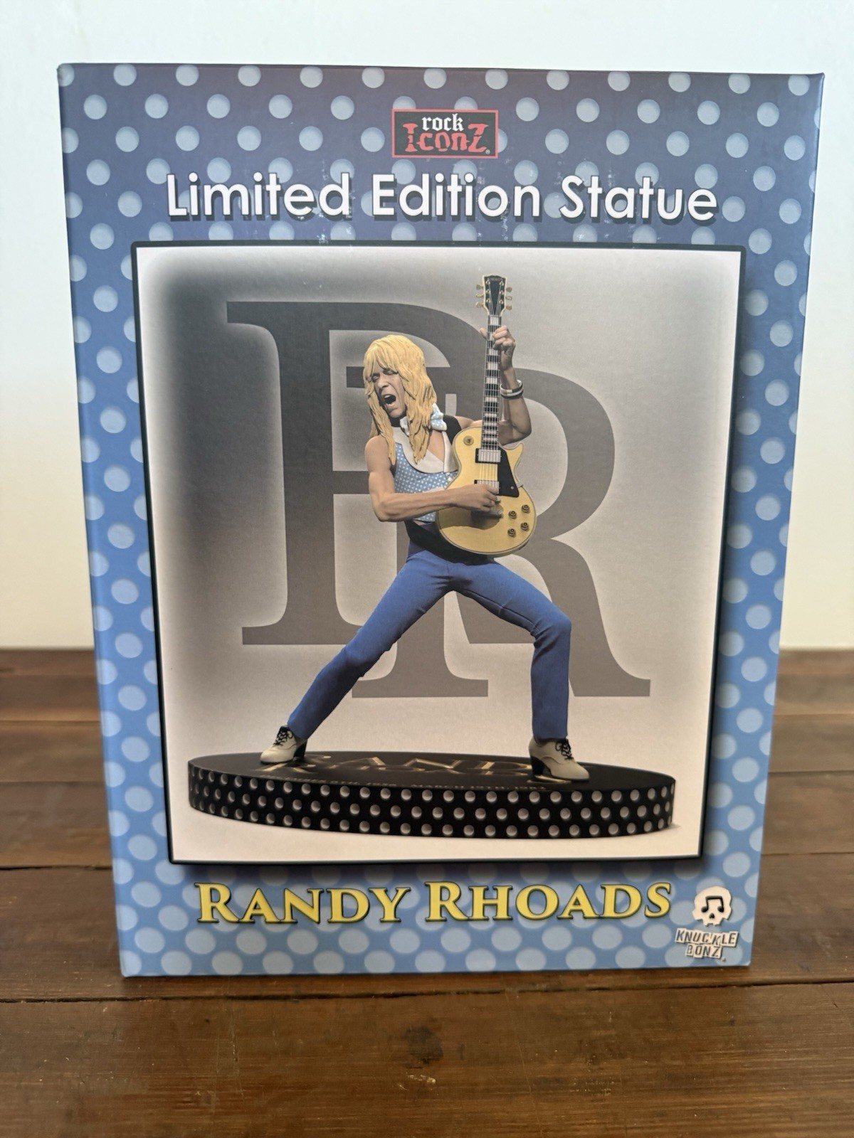 Knucklebonz Rock Iconz Randy Rhoads Statue Figurine