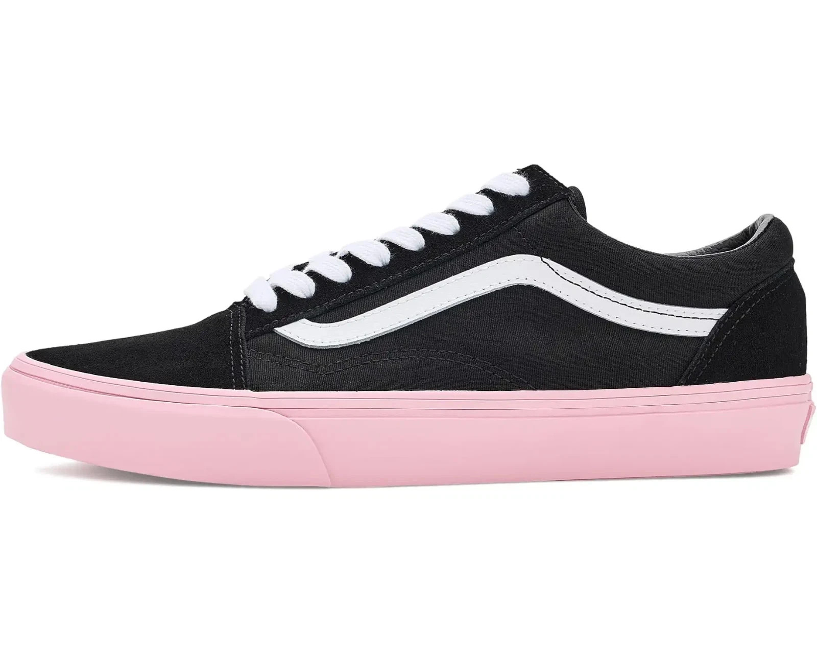 Vans Old Skool Sidewall Pink Black Women's Casual Shoes VN000D6WPIB Sneakers