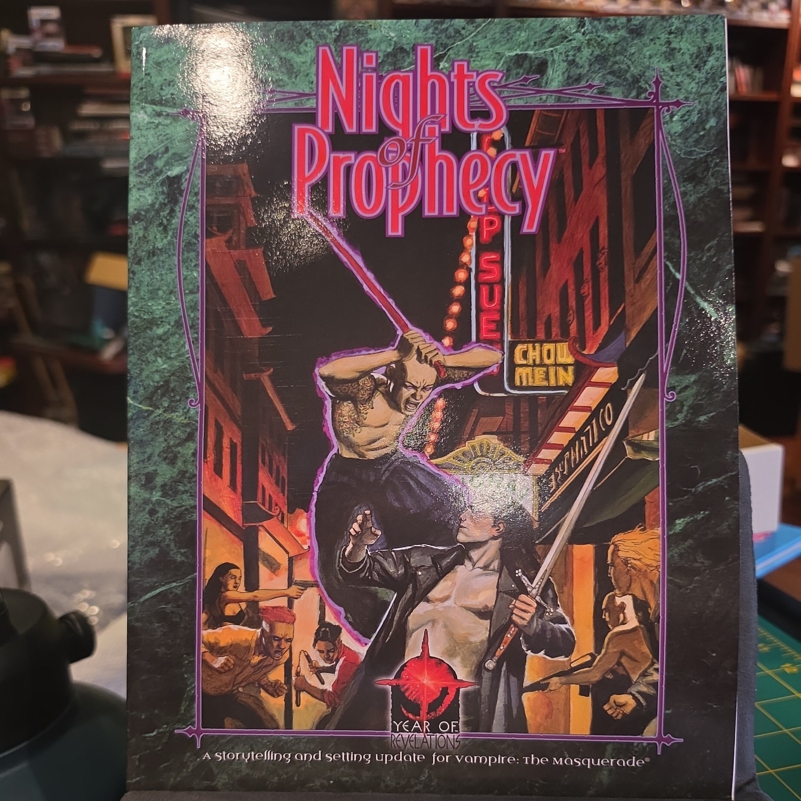 Nights of Prophecy Vol 1 White Wolf 1999 Softcover Vampire The Masquerade RPG