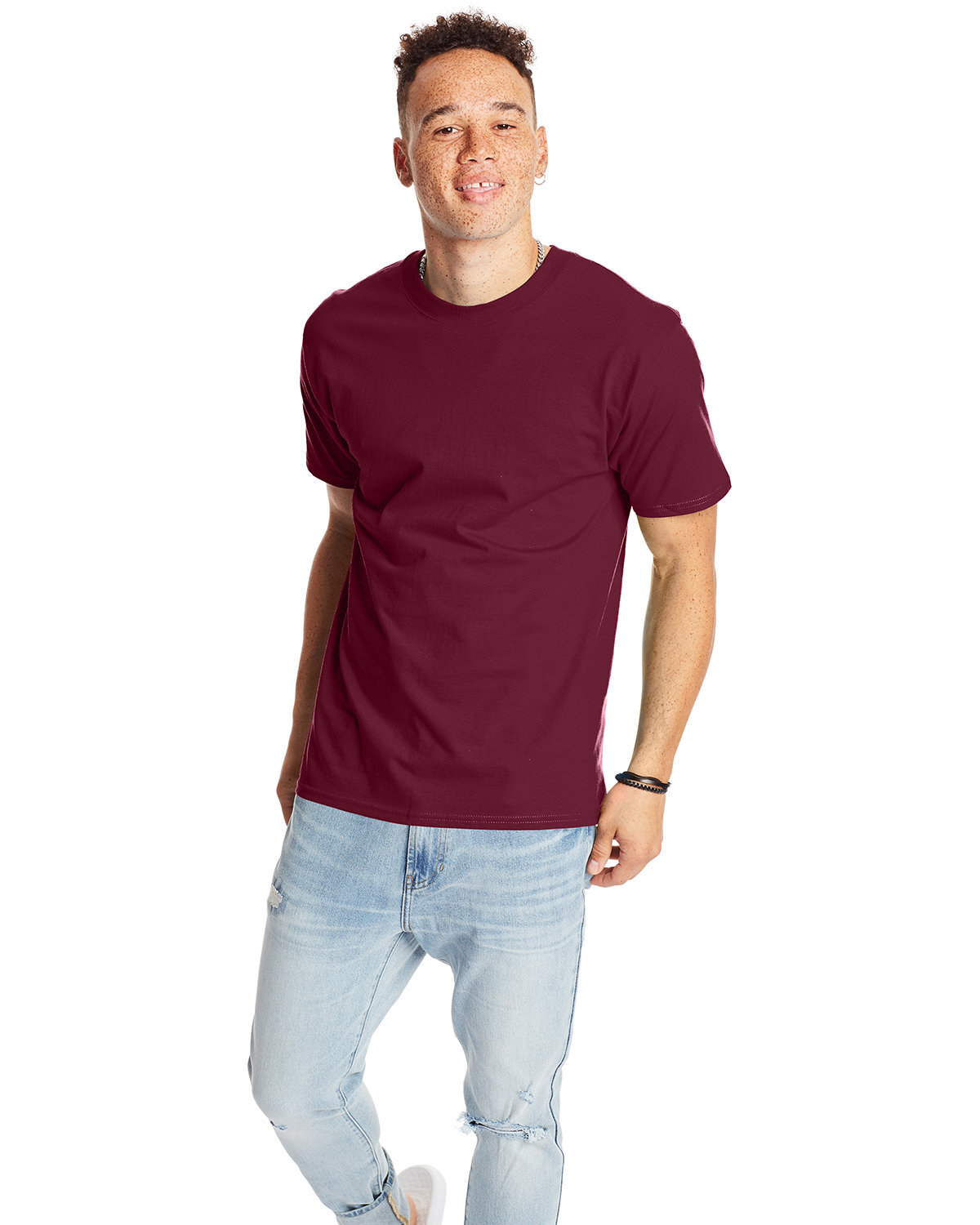 Hanes Unisex Beefy-T T-Shirt Stylish T Shirt Casual Plain T-Shirt - 5180 Hanes Unisex Beefy-T T-Shirt Stylish T Shirt Casual Plain T-Shirt - 5180