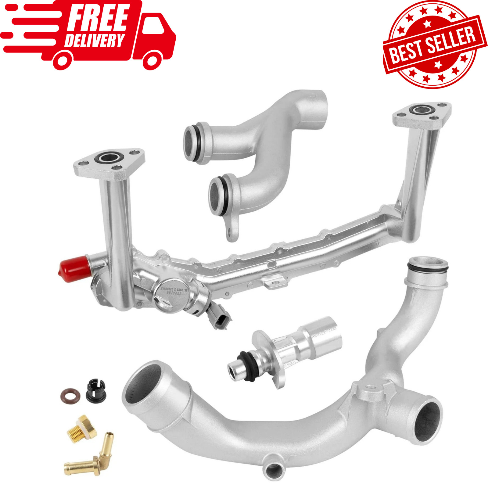 Coolant Water Pipe Cooling System Kit, Fits for Land Rover Range Rover Sport LR4 Coolant Water Pipe Cooling System Kit, Fits for Land Rover Range Rover Sport LR4